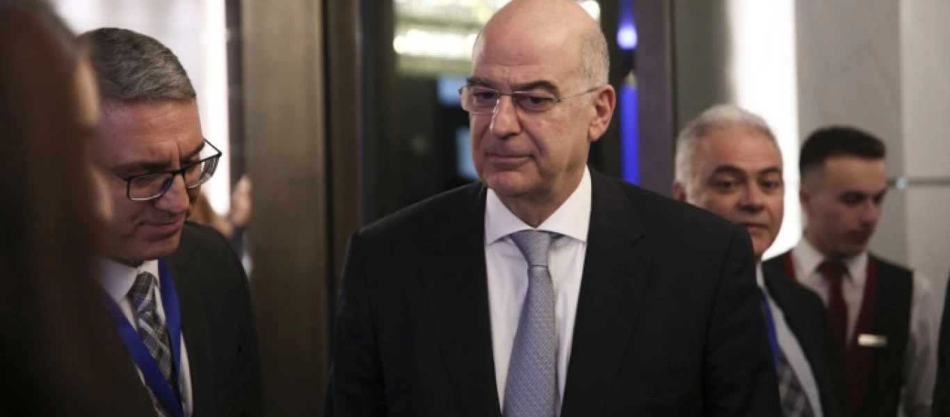 Nίκος Δένδιας-Μαργαρίτης Σχοινάς: Συνάντηση μετά το έκτακτο συμβούλιο ΥΠΕΞ στις Βρυξέλλες (φωτο)